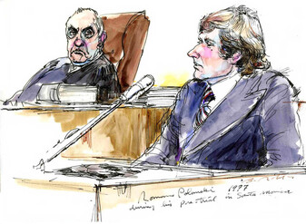 Roman Polanski Testifying The Day Before He Fled The Country