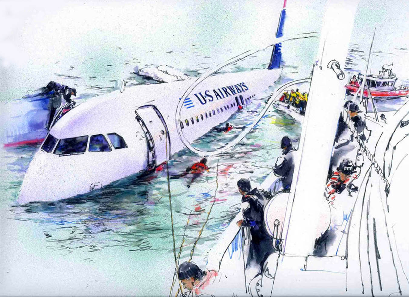 Miracle On The Hudson NYPD Museum Collection